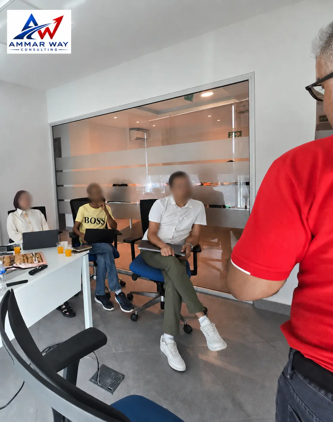 Séance de coaching AWC en entreprise