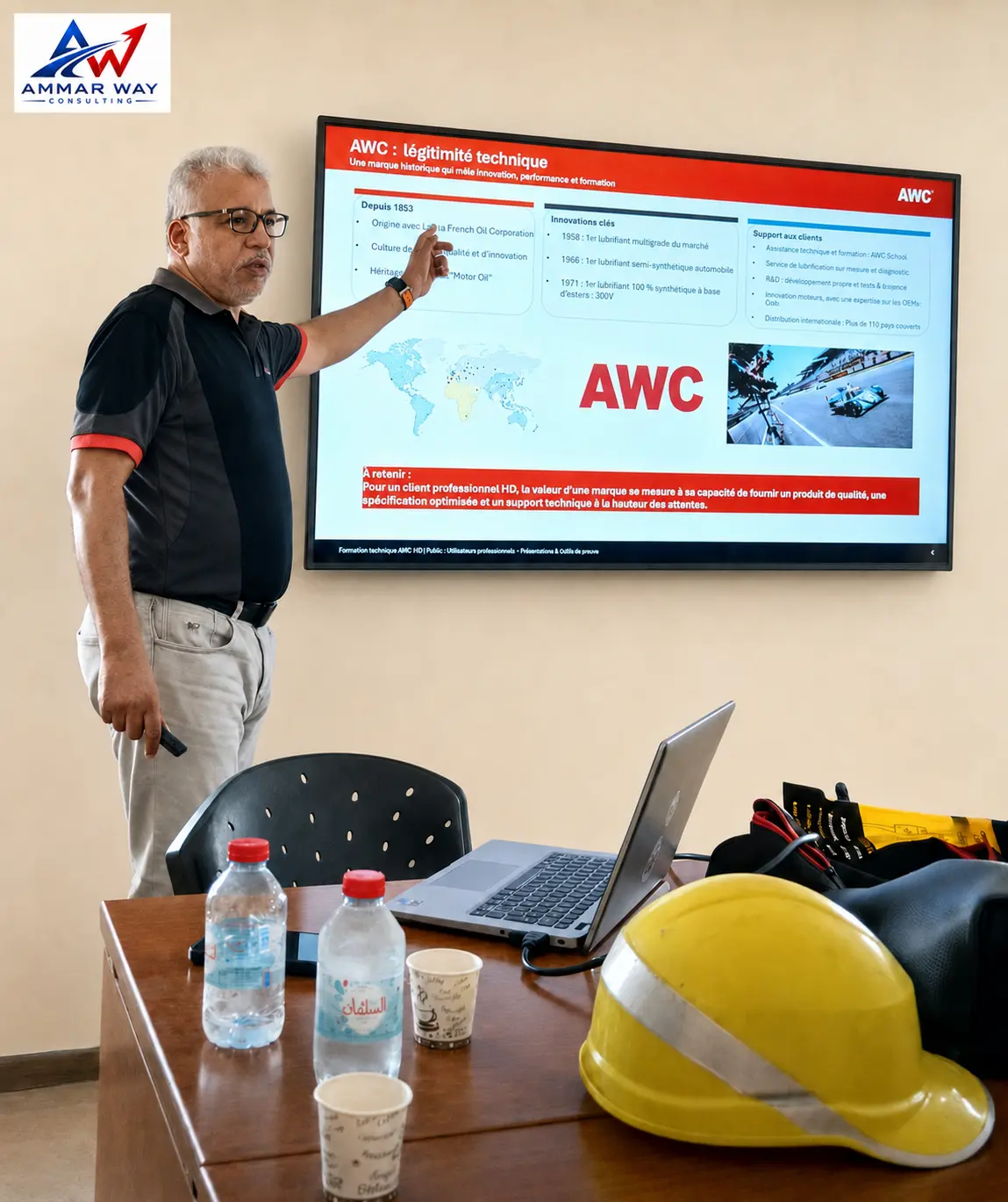 Formation technique AWC dans un environnement automobile et poids lourd